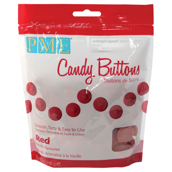 PME Candy Buttons - Red (340g)