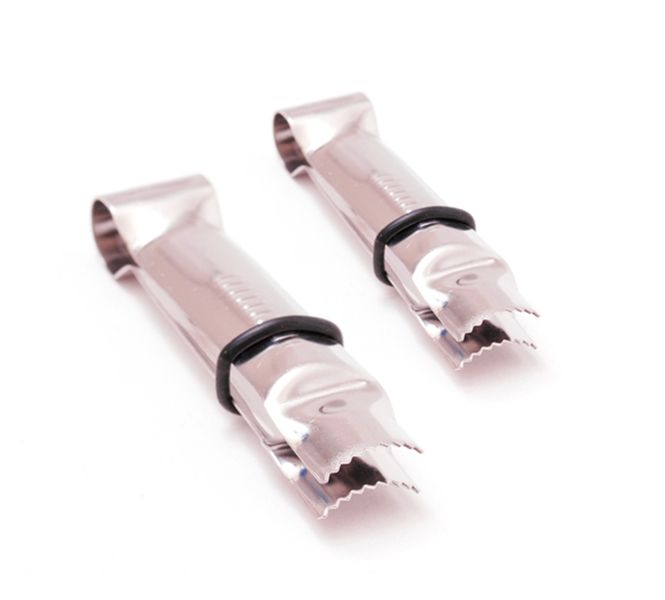 Closed Curve Serrated Crimpers (1.27cm &amp; 1.9cm) Set of 2