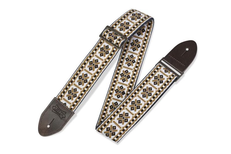 LEVY'S 2 Jackquard Weave Vintage Guitar Strap