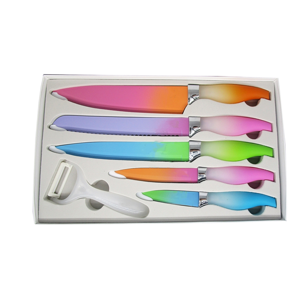 6 Piece Professional Kitchen Knife Set 211012