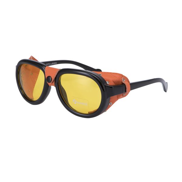 Sideshow Sunglasses - Black &amp; Orange