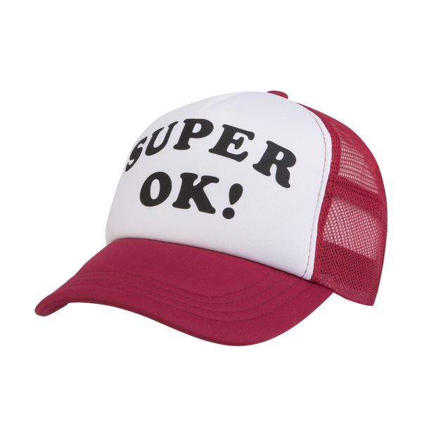 Deus Super OK Trucker - Red &amp; White