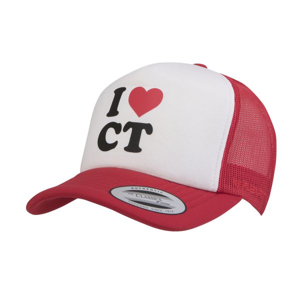 Flexfit VZ I Love CT Trucker - Red