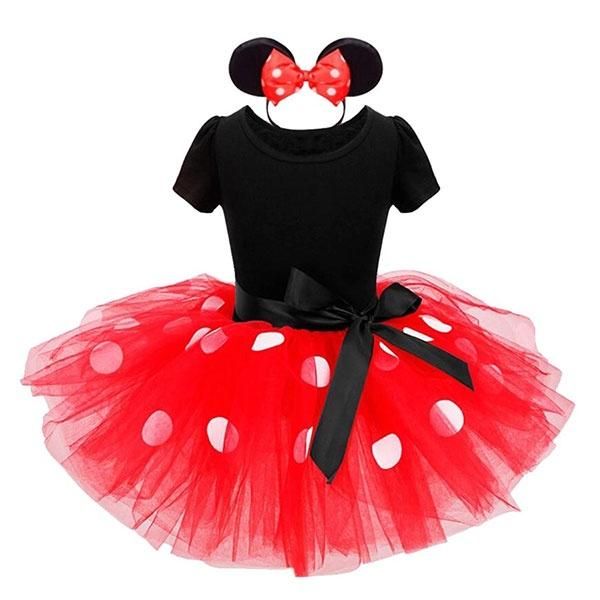 Red Minnie Mouse Dress Set