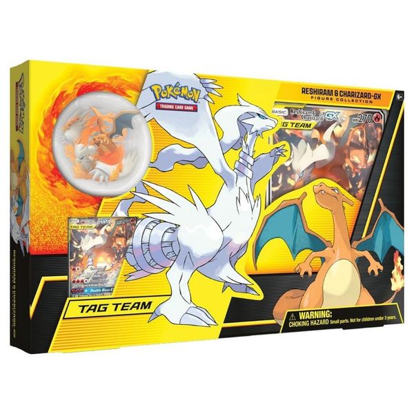 Pokemon Reshiram &amp; Charizard-GX Figure Collection