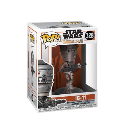 mandalorian and ig 11 funko pop