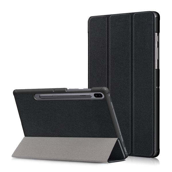 TUFF-LUV Smart &amp; Stand Case for Samsung Galaxy Tab S6 10.5 T860/T865 Black