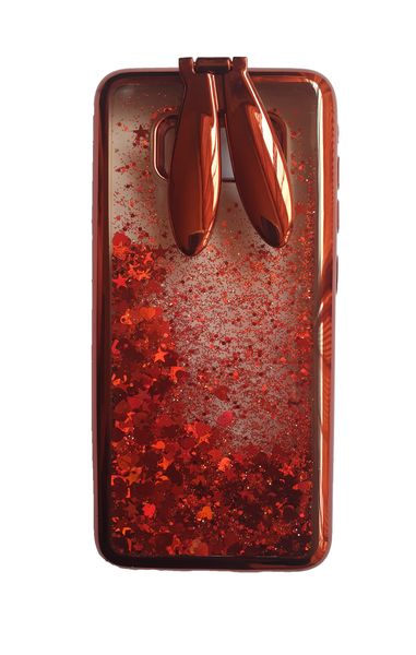 Bunny Floating Stars &amp; Hearts Cover For Samsung Galaxy J7 Prime - Silver