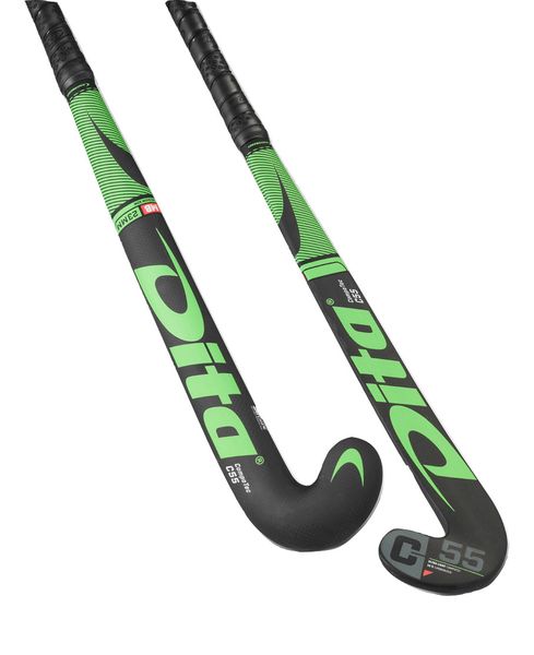 Dita - CompoTec C55 Junior Green/Black Hockey Stick