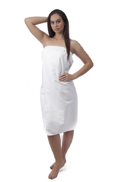 Wonder Towel Luxury Microfibre Wrap Towel Beach Spa Shower White