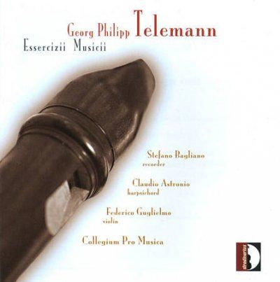 Stefano Bagliano - Telemann: Essercizii Musicii (CD)