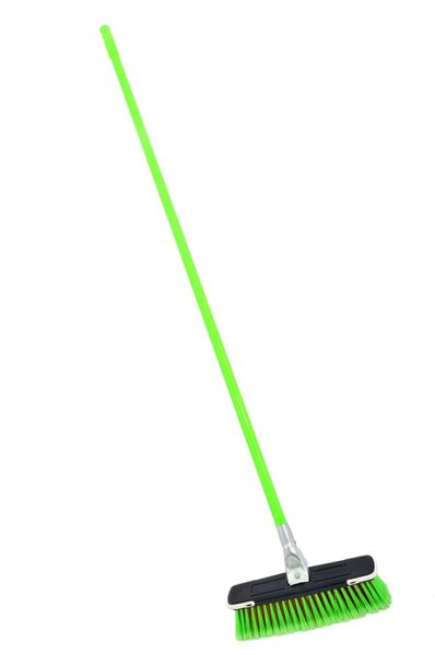 Academy Funky Broom Soft With Flagged PVC Fibre With Metal Handle &amp; Grip