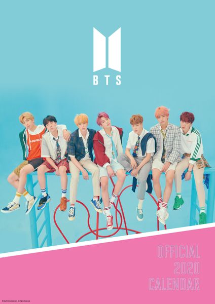 BTS 2020 Calendar - Official A3 Wall Format Calendar