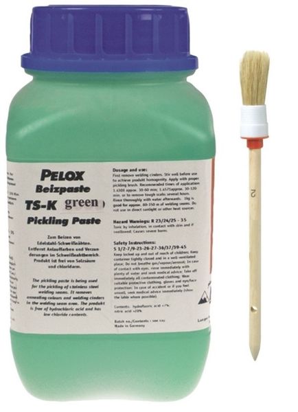 Pelox Pickling Paste TS-K Green Including Brush 2kg