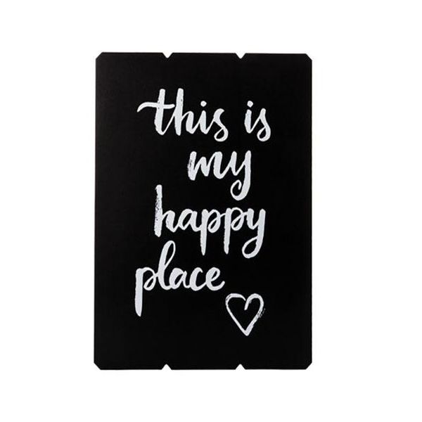 Wooden Plaque With Words - 30x40cm