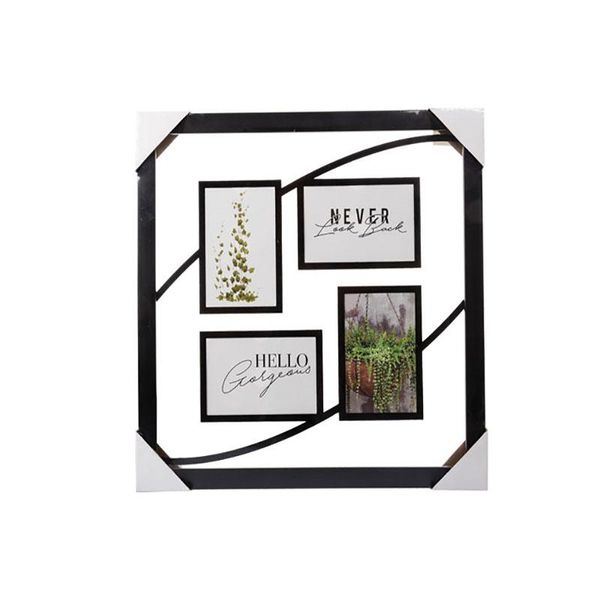 Wood Collage Frame - For 4 Photos