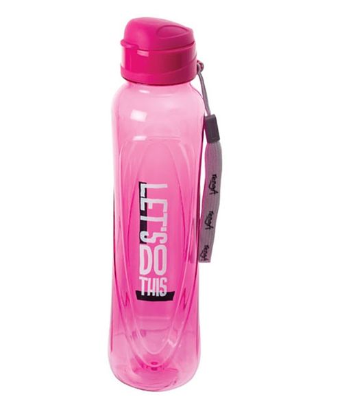 Plastic Water Bottle With Seal Flap 600ml