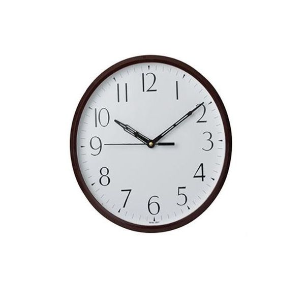 Wall Clock - 25cm Black