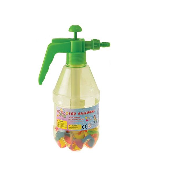Balloon Pumper - 33cm, With 100 Water Balloons