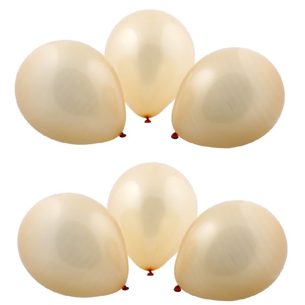 Bulk Pack x 4 Metallic Gold Balloon Suitable For Helium - 6pcs Per Pack