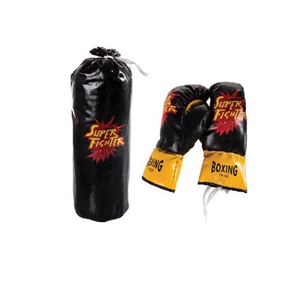 Boxing Set - Punch Bag &amp; Gloves. Age 10+