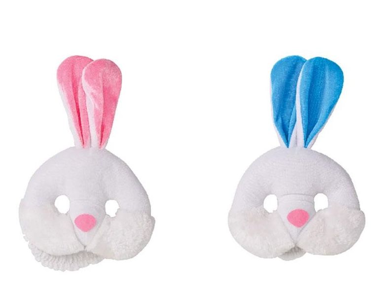 Bulk Pack X 2 Plush Soft Bunny Mask