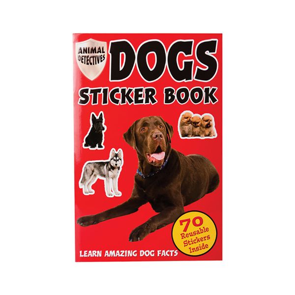 Animal Detective Sticker Book-Dogs