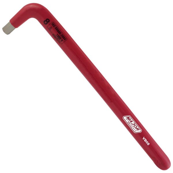 Major Tech - VB08 Offset Hex Key, 8mm² (1000V)