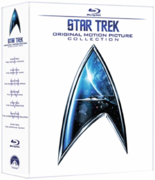 Star Trek: The Movies 1-6(Blu-ray)