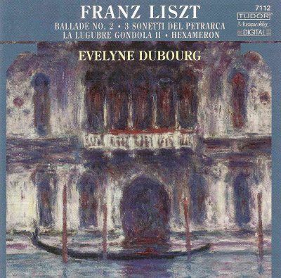 Evelyne Dubourg - Listz: Ballade No 2 &amp; 3 Sonetti Del Pe (CD)