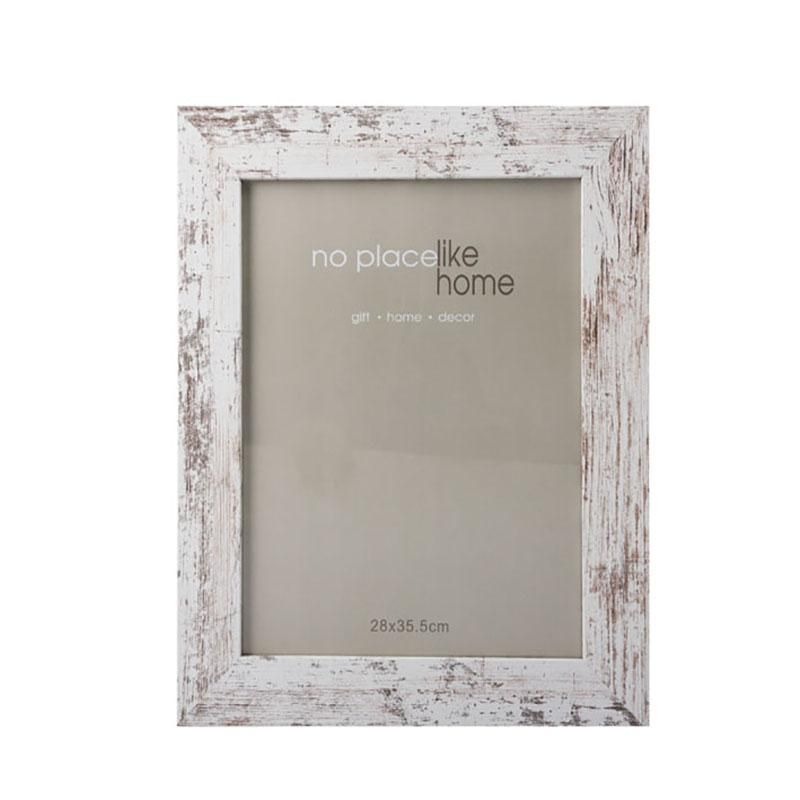 Wooden Distressed White Picture Frame (28 x 35.5cm) Shop Today. Get