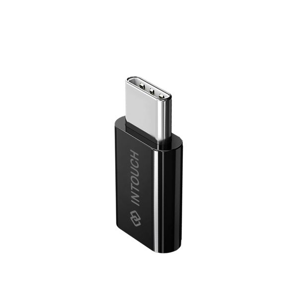 INTOUCH Type C - Micro USB Adapter - Black