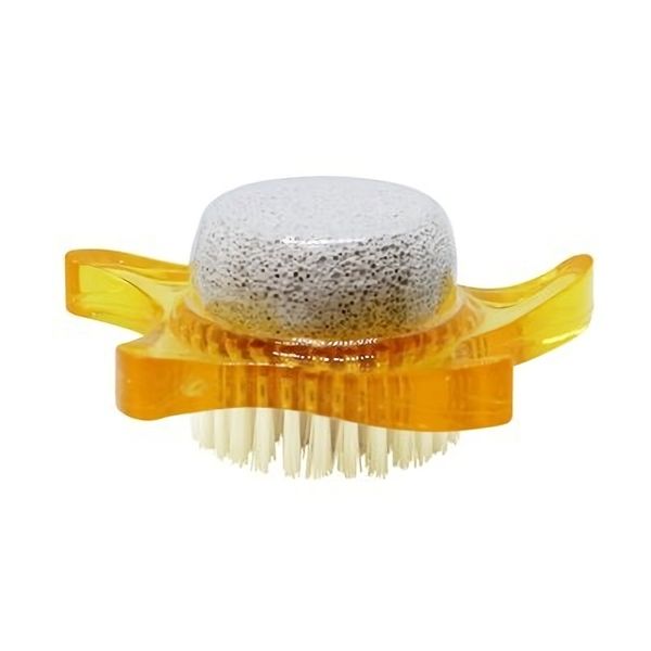 Bulk Pack x 3 Bath Pumice Stone &amp; Brush Star 8x3.5cm