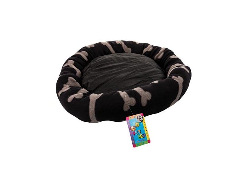 Round Fleece Pet Bed - 59cm Diameter