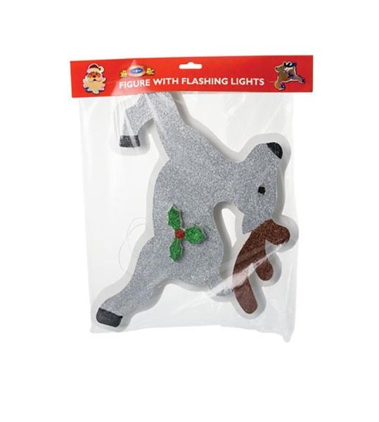 Xmas Battery Operated Figure - 36 x 43cm