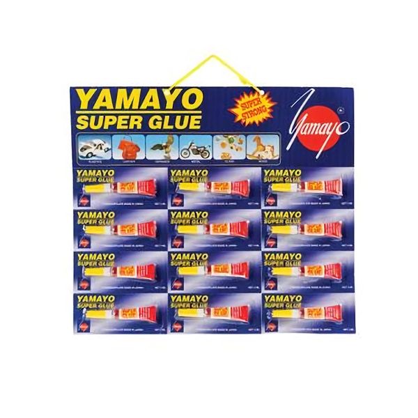 Yamayo - Superglue - 12 Piece - 2.5g - 5 Pack