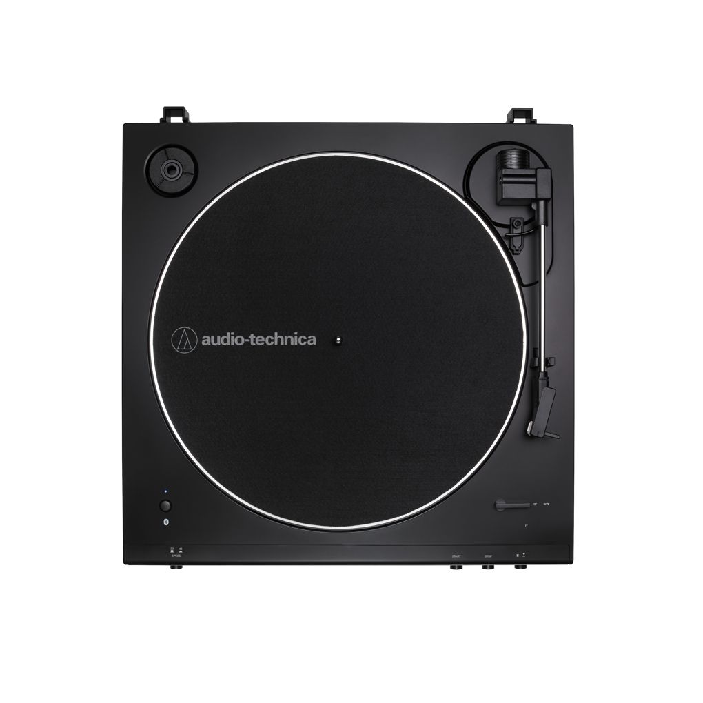 audio technica record player with built in speakers