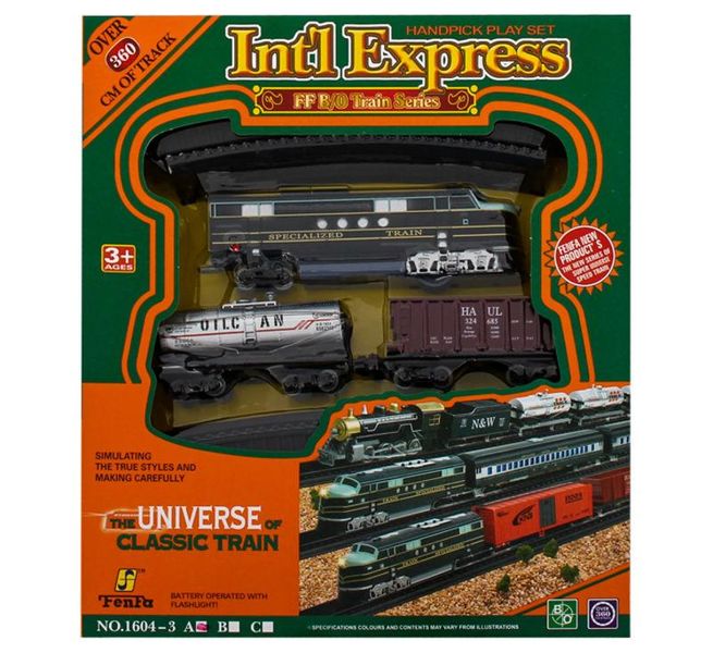 Classic Train Set - Battery Operated