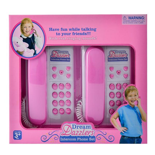 Children's Wire Intercom Set - With 9m Wire, Battery Operated