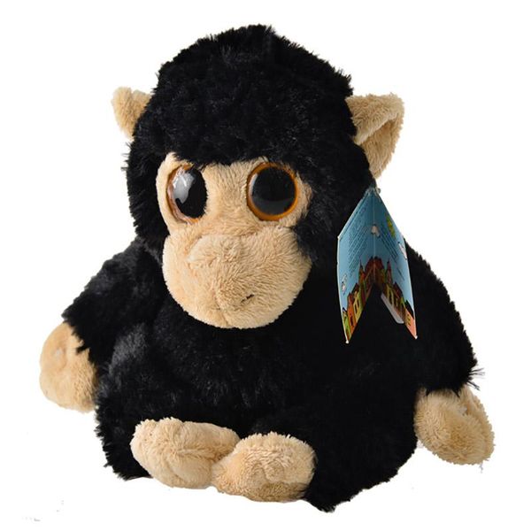 Big Eyed Plush Monkey - 18cm