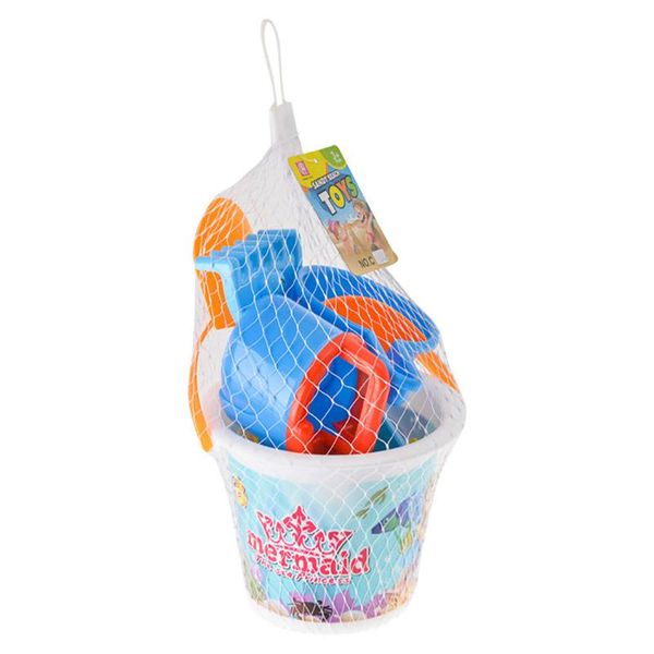 Beach Bucket Play Set - Bucket &amp; 7 Accessories