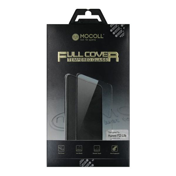 Mocoll 2.5D Tempered Glass Full Cover Screen Protector Huawei P20 Lite