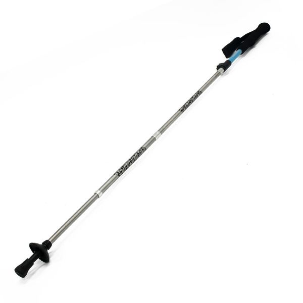 Hongjun Premium Aluminium Collapsible Trekking Pole 2 Pack - Black