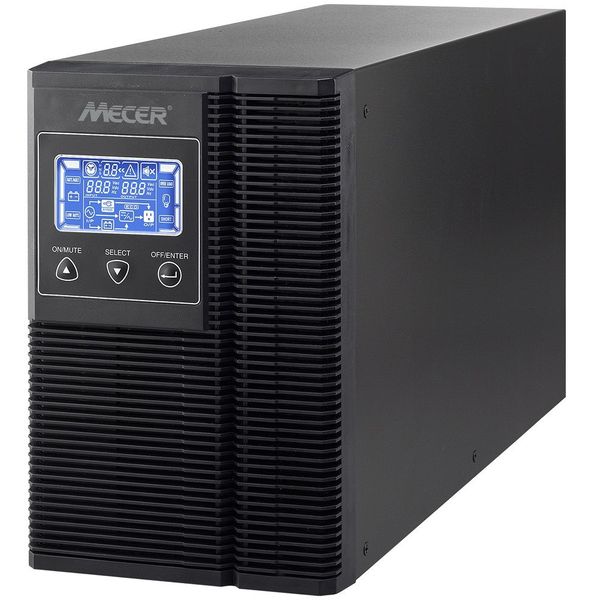 MECER Winner Pro 1000VA (1000VA/800W) On-Line Tower UPS (Uninterruptable Power Supply)