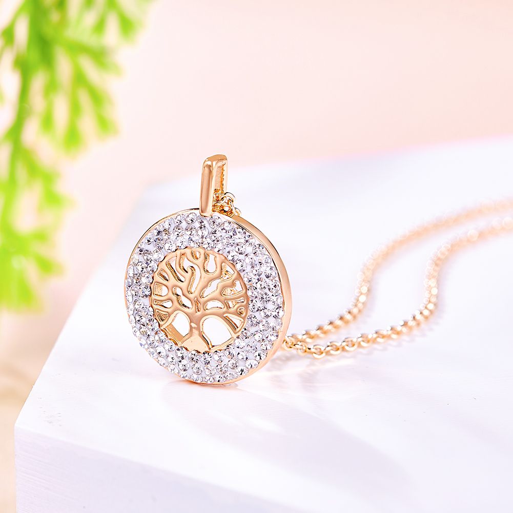 CDE Tree of life Necklace with Swarovski® Crystals | Shop Today