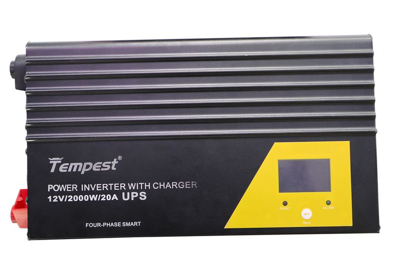 Tempest Power Inverter/UPS with Charger 2000W/12V/20A