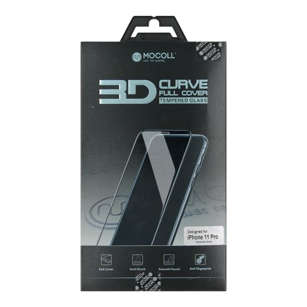 Mocoll 3D Curve Tempered Glass Full Cover iPhone 11 Pro