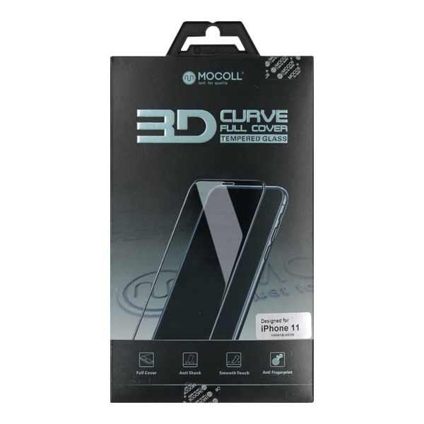 Mocoll 3D Curve Tempered Glass Full Cover iPhone 11