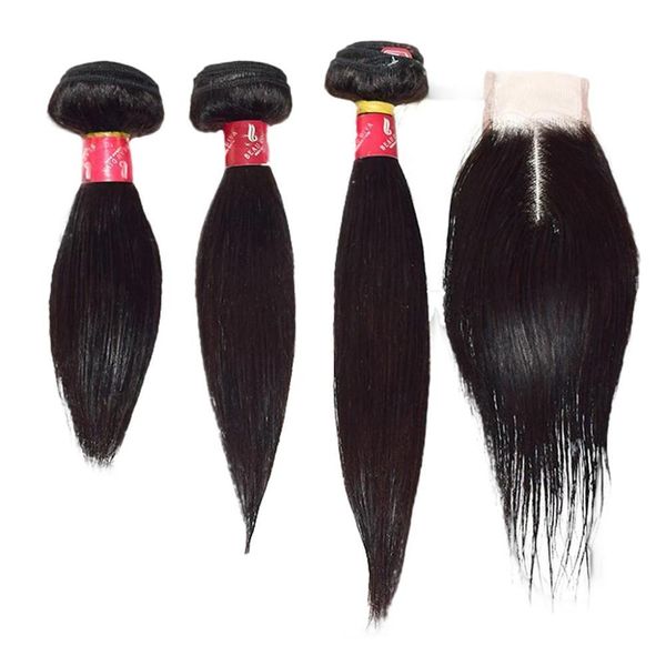 BLKT 12"+14"+16" inches Peruvian Weave and Free Closure Value Pack