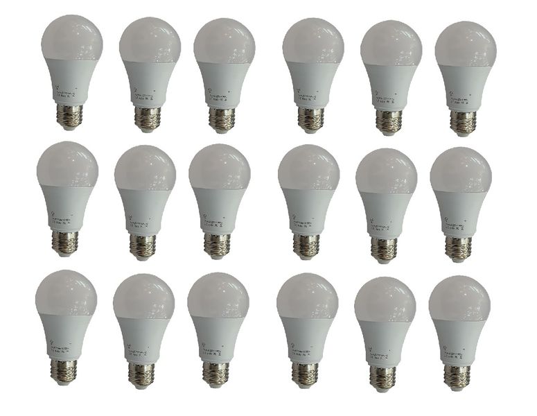 Tli 9w Led Bulb E27 / Screw Warm White Pack of 18